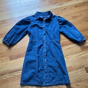 GAP Blue Denim Dress